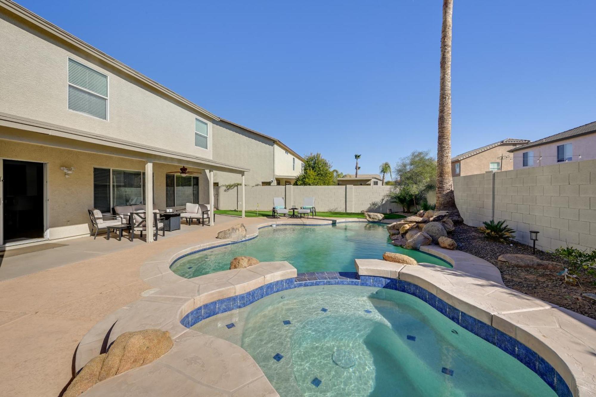 Spacious Arizona Home Pool, 9 Mi To San Tan Mtn Queen Creek Kültér fotó