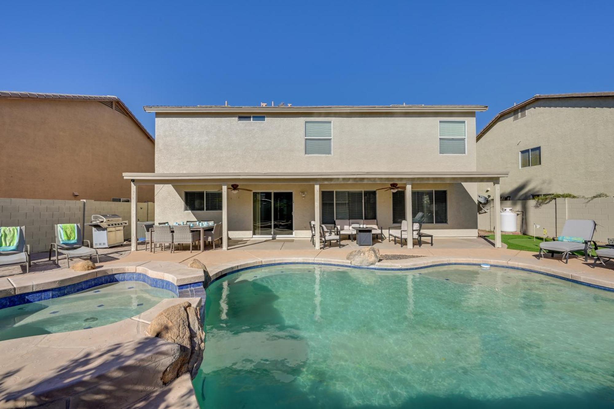 Spacious Arizona Home Pool, 9 Mi To San Tan Mtn Queen Creek Kültér fotó