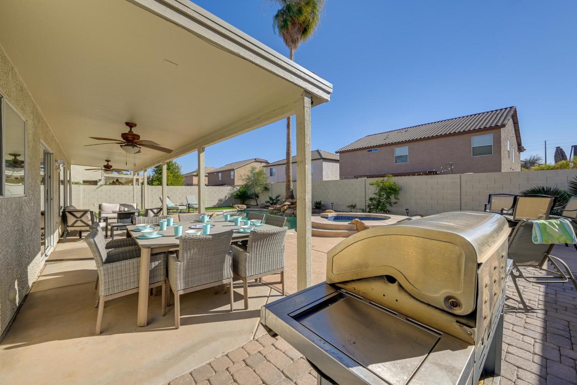 Spacious Arizona Home Pool, 9 Mi To San Tan Mtn Queen Creek Kültér fotó