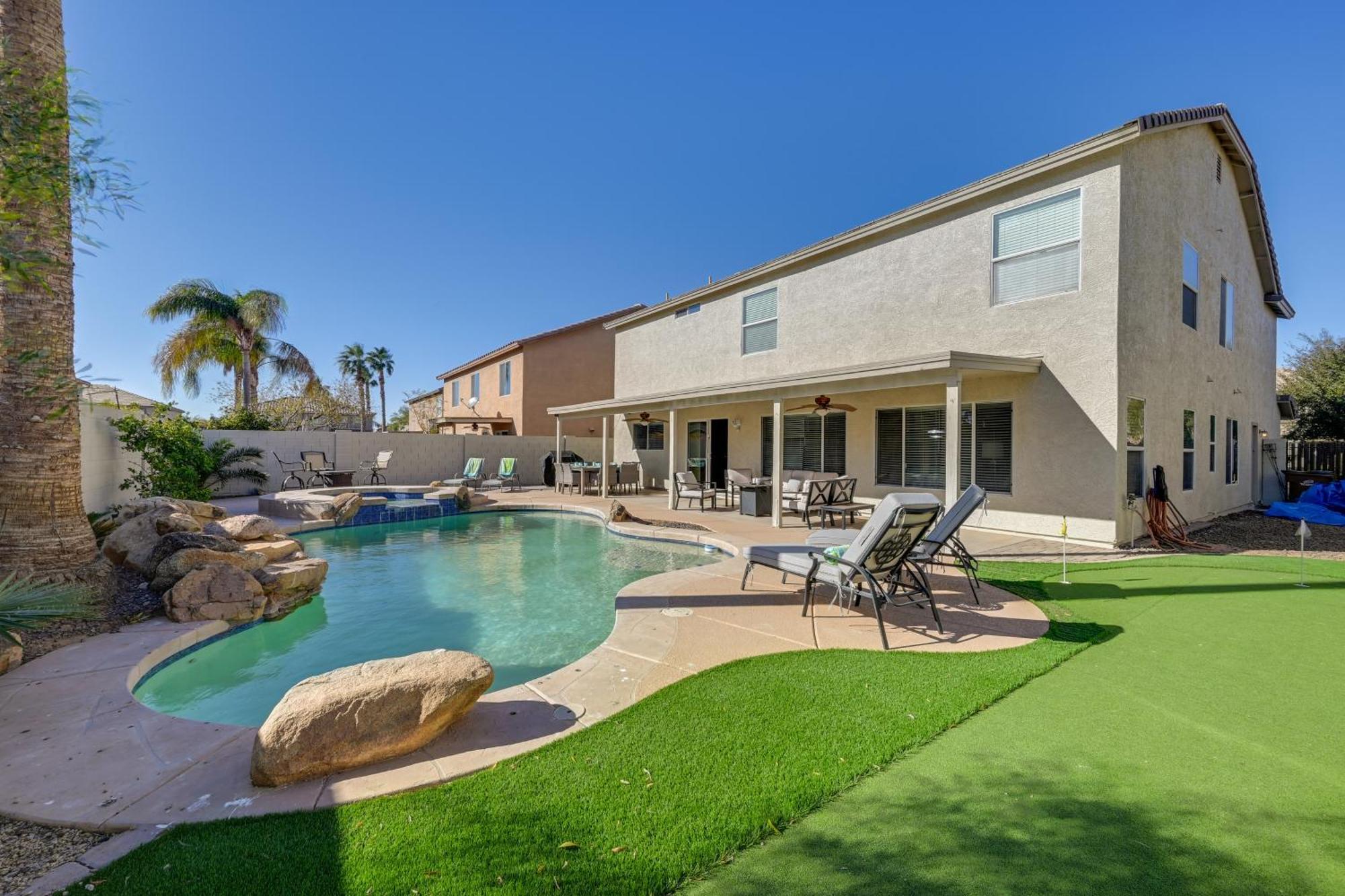 Spacious Arizona Home Pool, 9 Mi To San Tan Mtn Queen Creek Kültér fotó